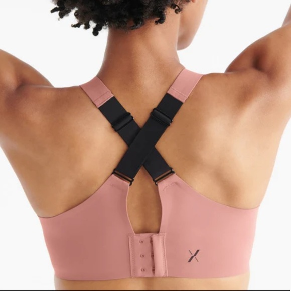 Knix Catalyst Bra with front zipper size 7 in the colour Rosewood - Picture 3 of 7